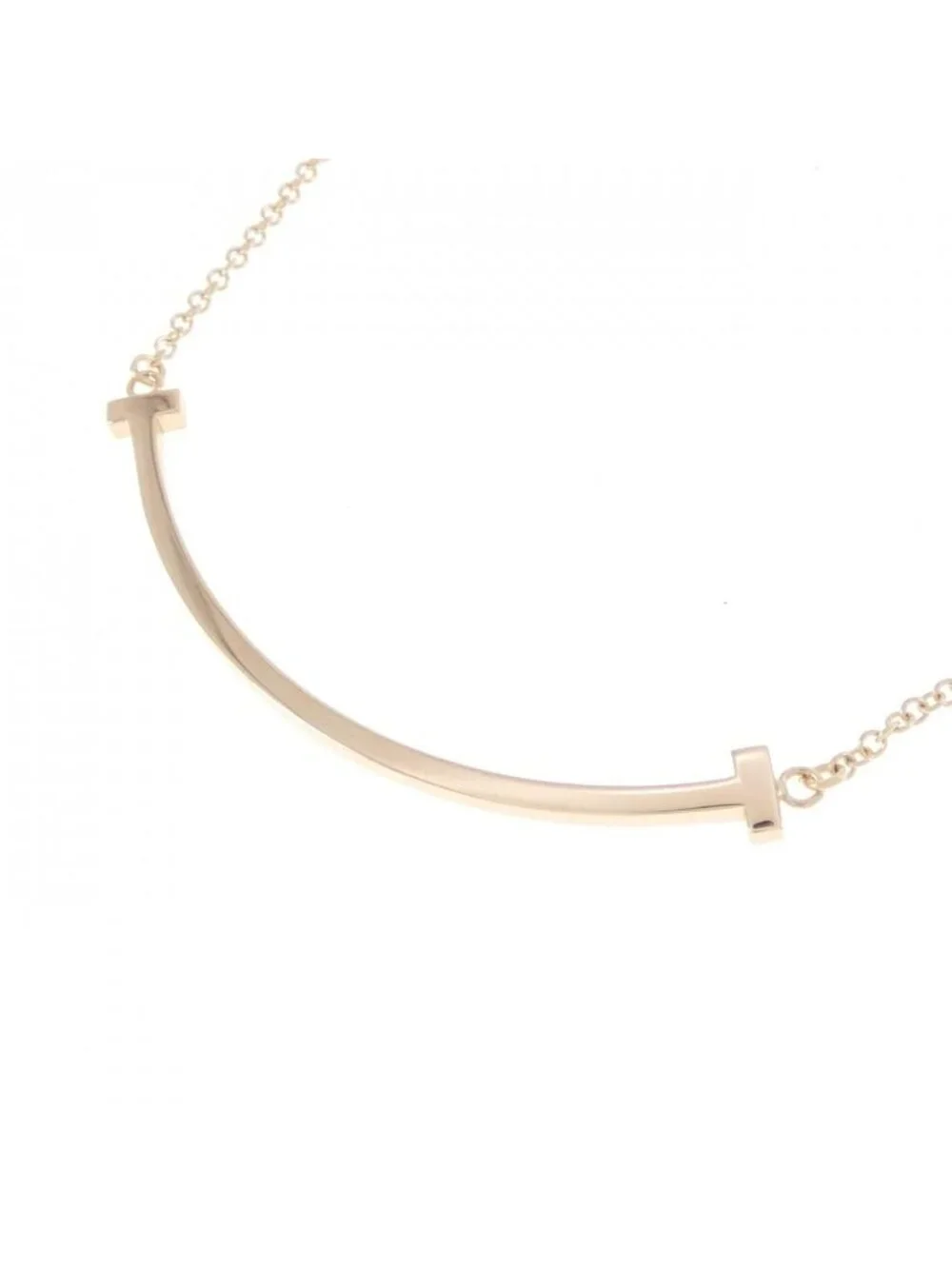 Tiffany & Co T Smile Small Necklace